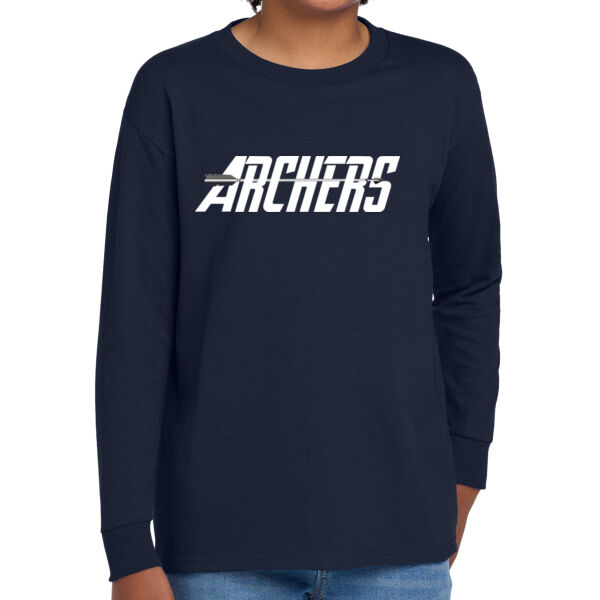 Midstate Christian - Youth Heavy Cotton 100% Cotton Long Sleeve T Shirt Thumbnail