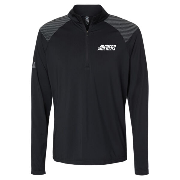 Midstate Christian - Shoulder Stripe Quarter-Zip Pullover Thumbnail